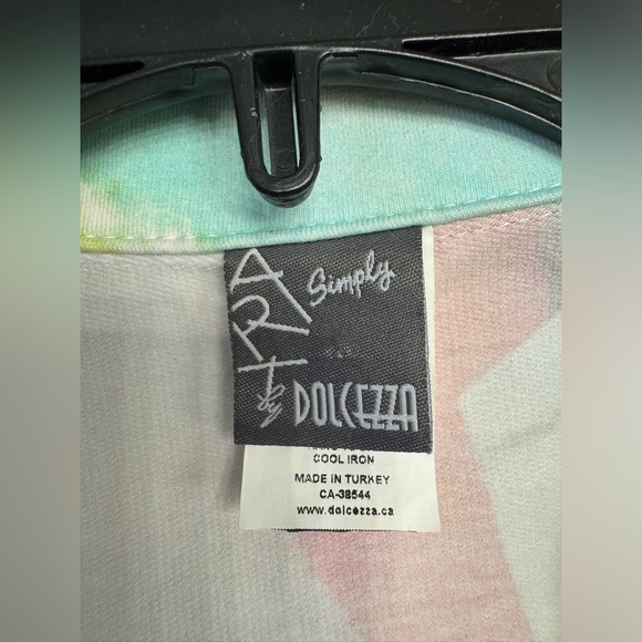 Size L Simply Art to Wear jacket featuring artwork by Jane Davies from Dolcezza - Picture 4 of 5